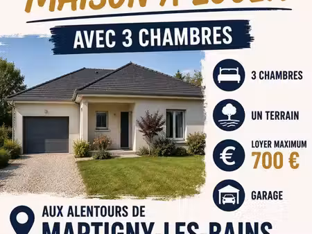 recherche maison à louer