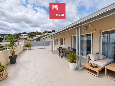 splendide appartement saint denis 3 pièces 69 m2 + une grande terrasse / varangue 89 50m2 