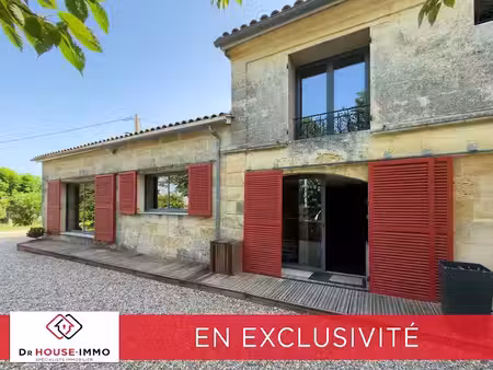 vente maison 8 pièces 242 m² à saint-andré-de-cubzac (33240)  431 000 €