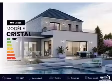 vente maison neuve 5 pièces 140 m² à château-landon (77570)  464 674 €