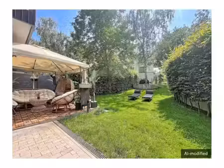 rez-de-chaussée à vendre avec garage et terrasse   berchem-sainte-agathe (rbw79441)