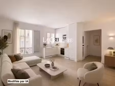 vente appartement 3 pièces 65 m² à paris 16ème (75016)  790 000 €