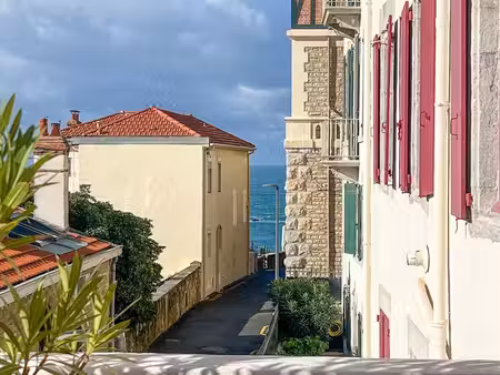 appartement apercu ocean et terrasse - biarritz plateau de l'atalaye port vieux