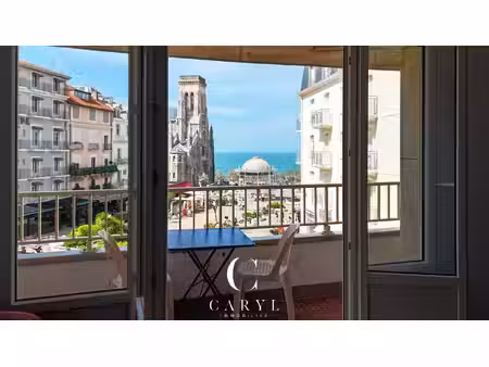 appartement avec balcon vue mer - biarritz saint eugenie