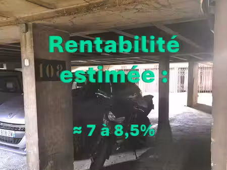 vente parking / box  8.37m²  paris 12
