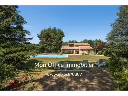 référence : 6887-mac. - aix-en-provence – luynes | propriété de caractère de 186 m² sur...