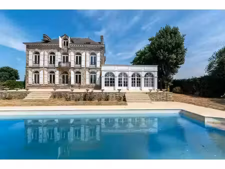 malouinière avec piscine et sa chapelle
