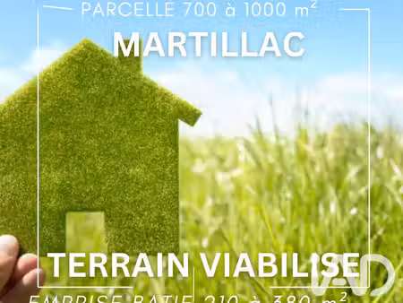 vente terrain 752 m²