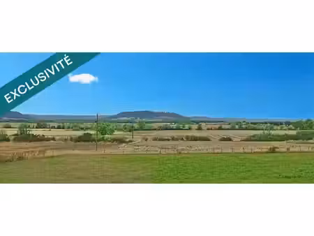 terrain constructible de 2365m² avec vue imprenable sur le montsec