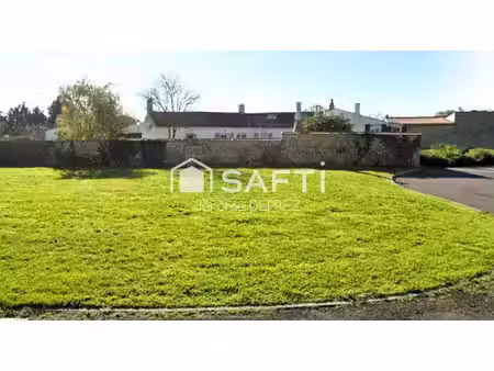 terrain constructible et viabilisé proche bourg