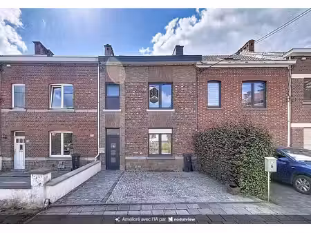 stembert : maison 3 chambres avec jardin et empl. parking