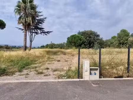 vente terrain piscine à castelnou (66300) : à vendre piscine / 1466m² castelnou