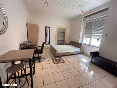 à louer studio meublé et équipé en centre ville de montluçon