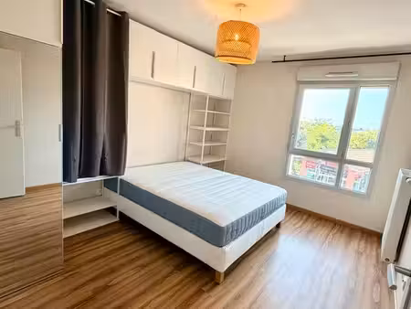 t2 meublé 44 m² – quint-fonsegrives – dernier étage – balcon & parking