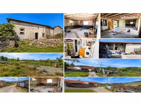 ? maison en pierre à rénover avec fort potentiel
