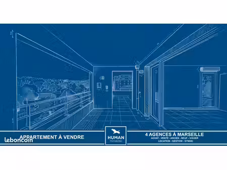 appartement 2 pièces 45 m²