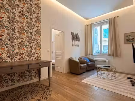 superbe 2/3 pièces de 50 m² refait à neuf – nice centre (quartier des musiciens) – charme 