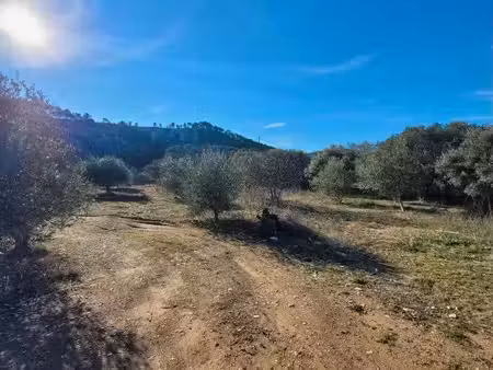 terrain 766 m² cuges les pins