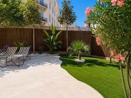 appartement 4 pièces - 3 chambres avec jardin et parking - cannes