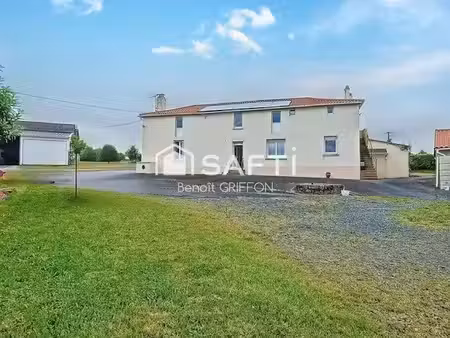 vente maison 7 pièces 155 m² à le longeron (49710)  183 000 €