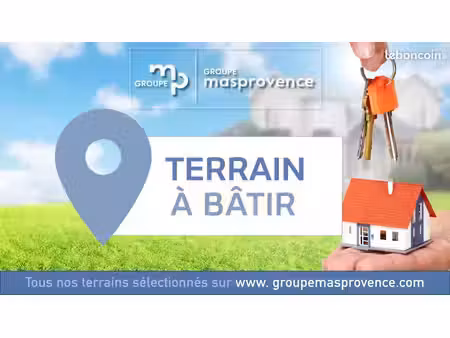 terrain à bâtir de 647 m² à roquefort-les-pins (06)