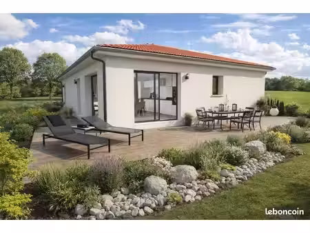 projet de construction d'une maison 97 m² + garage sur un terrain à aveize (69)