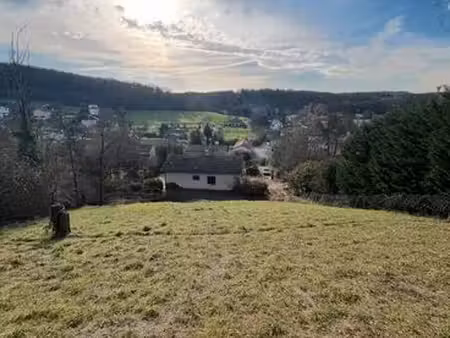 magnifique terrain hauteur de chaponnay 1500m2