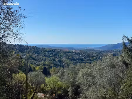 terrain avec permis vue panoramique