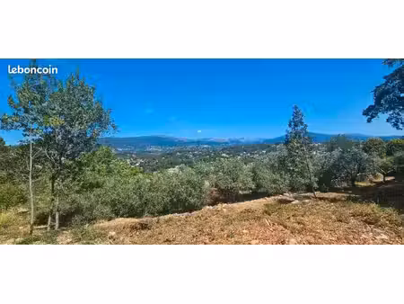 terrain 1 628 m² mouans sartoux