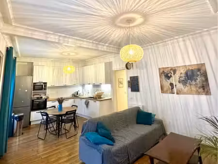 appartement 52m2 belleville - buttes chaumont
