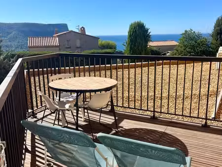 studio meublé avec terrasse et vue mer – cassis – bail mobilité