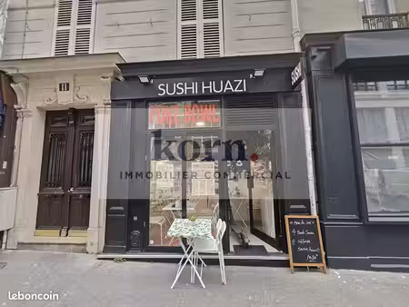 commerce 30 m²