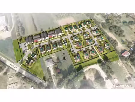 terrain 413 m² luppy