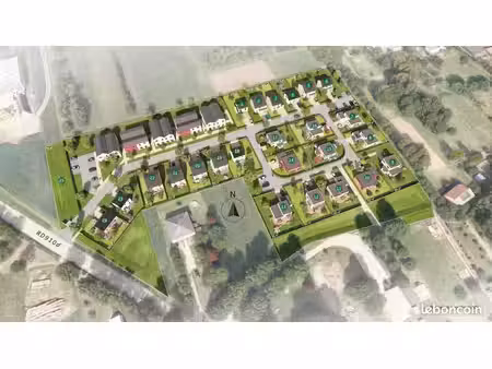 terrain 434 m² luppy