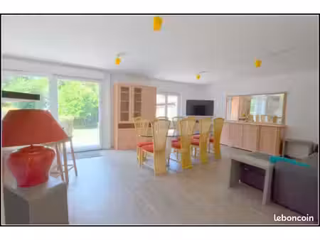 joli f2 60m2+jardin+terrasse+garage