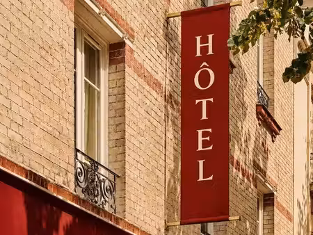 hôtel mur et fond paris 15