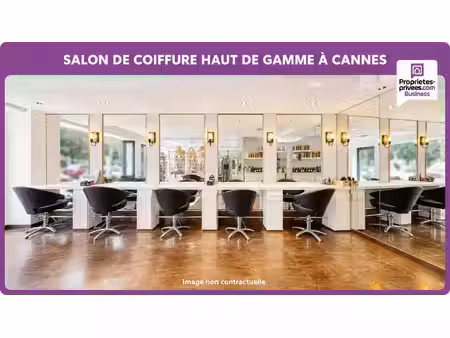 cannes croisette - salon de coiffure & esthétique - 78 m²