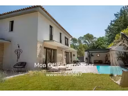 référence : 6930-aus. - maison contemporaine 4 chambres - piscine - le tholonet