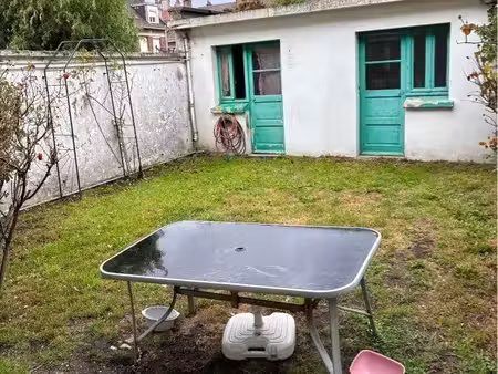 calais nord - appartement rdc avec jardin