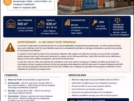 immeuble 500 m² noyon
