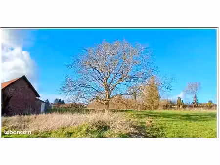 terrain 1 549 m² bienvillers au bois