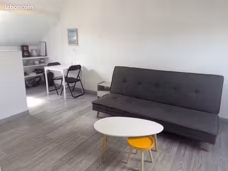 studio meublé 20 m² toutes charges comprises