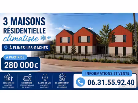 maison neuve à flines les raches