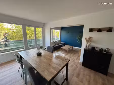 à vendre – appartement 85 m² rénové – résidence beaulieu – marcq-en-barœul