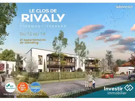 appartement 2 pièces 45 m²