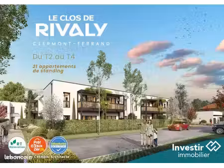 appartement 3 pièces 64 m²