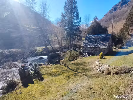 authentique moulin en bord de rivière – bun – vallée d’arriens