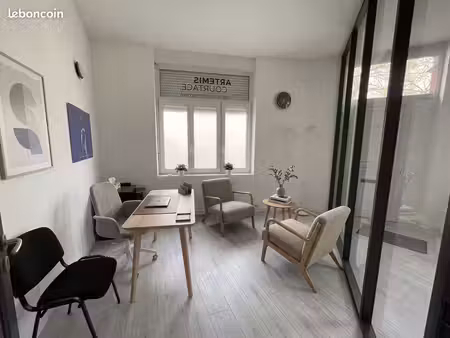 bureau meublé privatif à louer – villeneuve d’ascq / flers