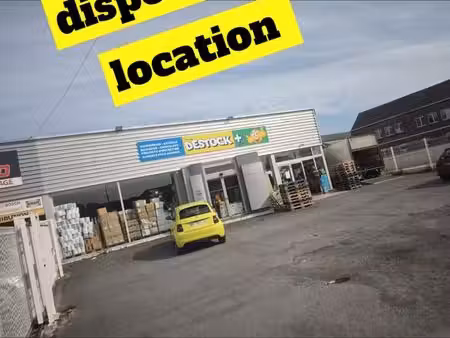 local environ 200m2 1er denain centre avec parking privé