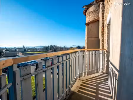appartement t3 duplex meublé 73m² – centre-ville de lezoux